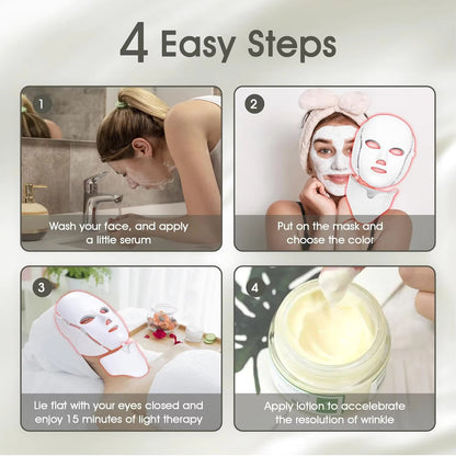 CareXskin™ 7 Colors LED Photon Beauty Face Mask